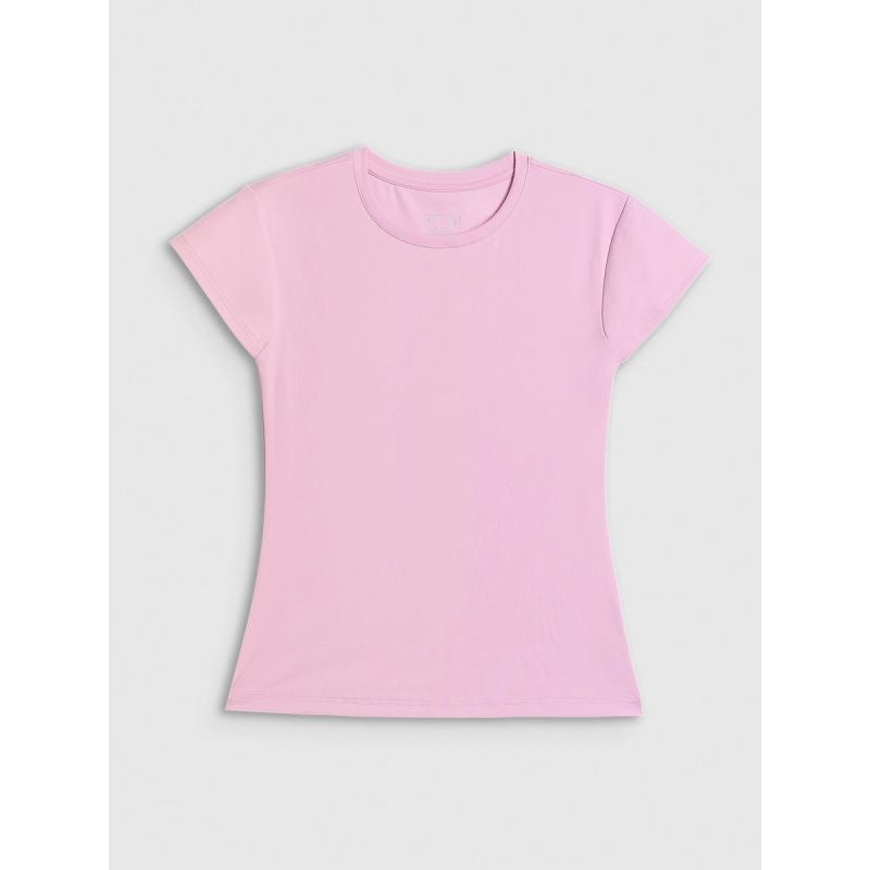 Women's slim plain T-shirt 4F 4FRSS26TTSHF4520-56S
