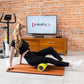 Club fitness mat with holes HMS Premium MFK01 Orange-Black Accessories/Training equipment Your Sports Performance