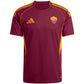 Men's adidas AS Roma 25/26 Home Burgundy Jersey JP4184 In preparation Adidas