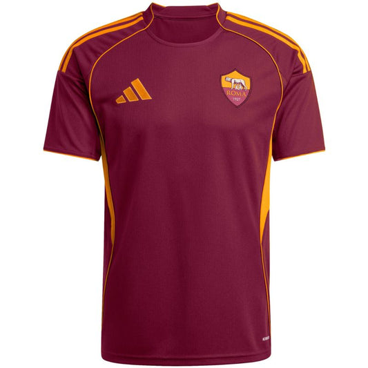 Men's adidas AS Roma 25/26 Home Burgundy Jersey JP4184 In preparation Adidas