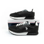 US Polo Assn sports shoes sneakers men's fashionable comfortable black Your Sports Performance
