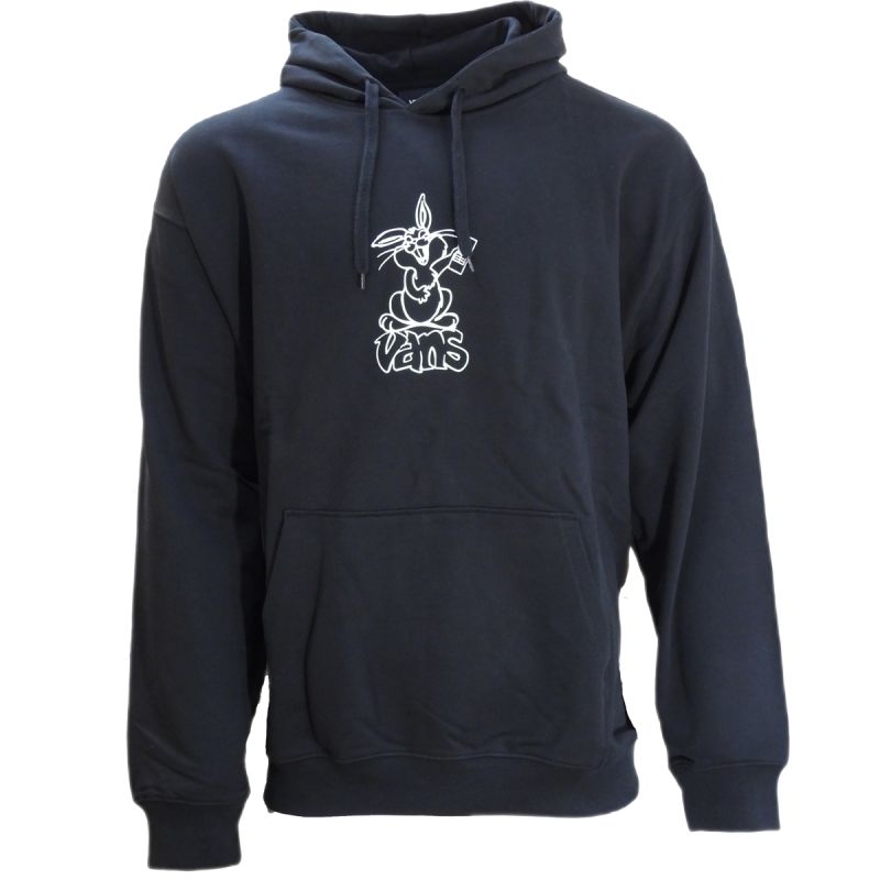 Vans Black Crazy Eddy 66 Loose Pullover Hoodie - VN000JE7BLK Odzież/Odzież na co dzień Your Sports Performance