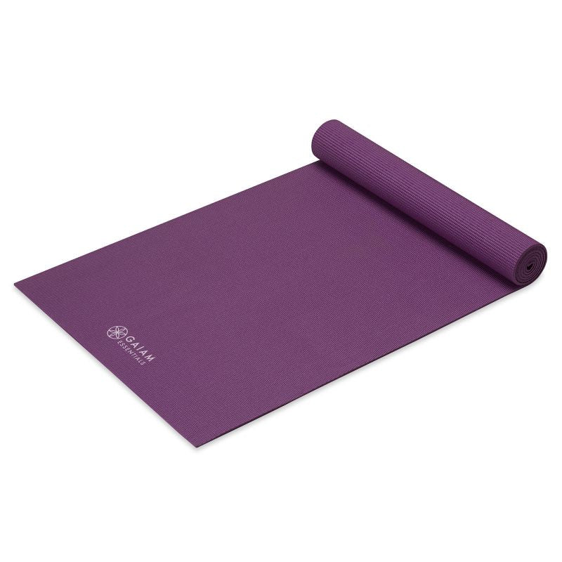 Gaiam Essentials 6 mm Yoga Mat with strap 63313 Accessories/Training equipment Your Sports Performance