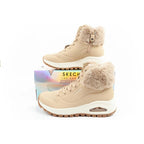 Skechers Uno Rugged Women's Insulated Winter Boots Brown Skechers