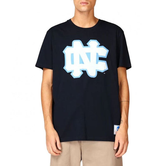 Mitchell &amp; Ness NCAA University Of North Carolina Large Logo Tee M BMTRINTL1272-UNCNAVY Clothing/Lifestyle/T-shirts/Mitchell & Ness Your Sports Performance