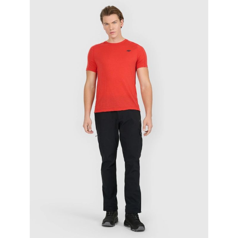 Men's 4F Merino Wool Trekking T-shirt 4FWAW25TFTSM1526-62S 4f