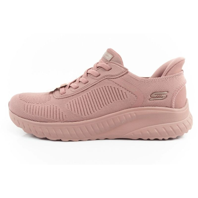 Skechers Bobs Squad-Chaos women's comfortable SLIP-INS sports shoes pink In preparation Your Sports Performance