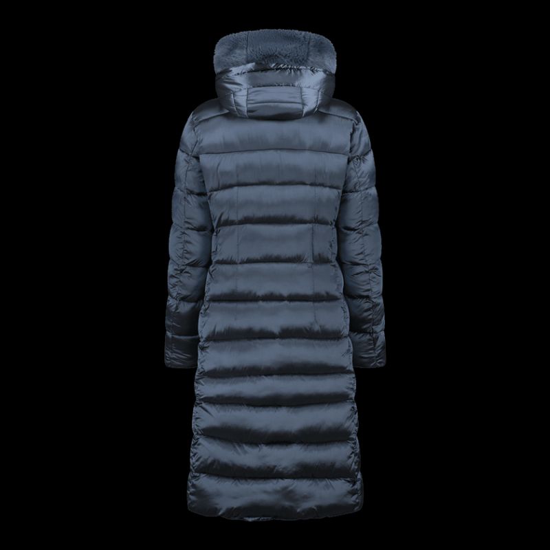 CMP women's winter jacket with hood, long insulated coat, navy blue (34K0046F/L635) In preparation Your Sports Performance