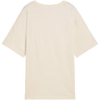 Puma ESS Relaxed Tee beige women's t-shirt 684971 87