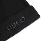 Hugo Boss Styl Social Hat with Wool and Cashmere Blend - 50500970-001 Odzież/Czapki/Czapki zimowe Your Sports Performance