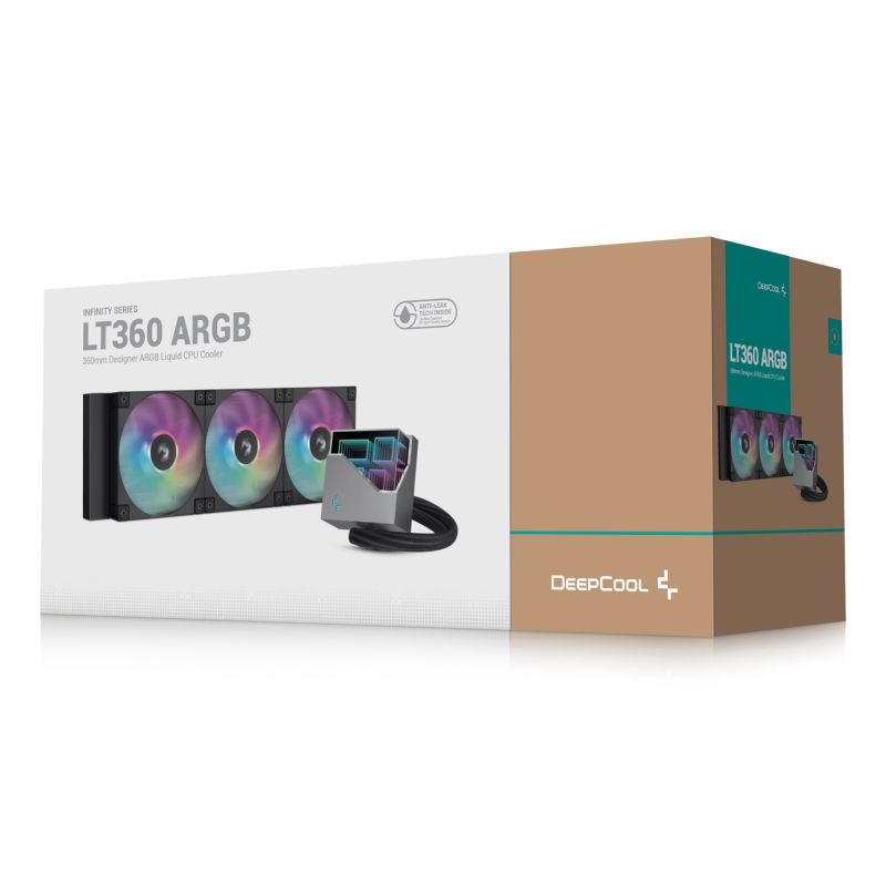Deepcool LT360 ARGB water cooling Chłodzenie/Chłodzenie CPU Your Sports Performance