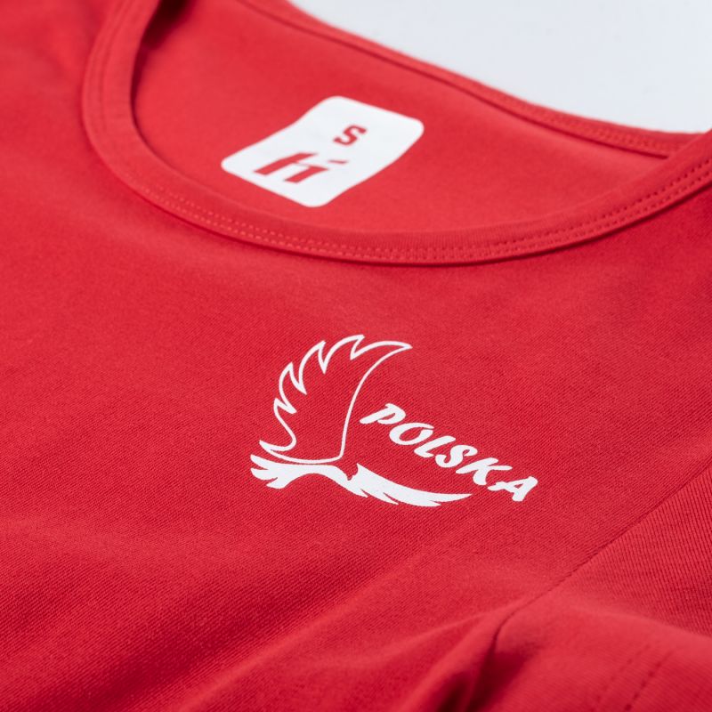 Huari Poland Fan Lds W T-shirt 92800426930 Clothing/Football/Huari Your Sports Performance
