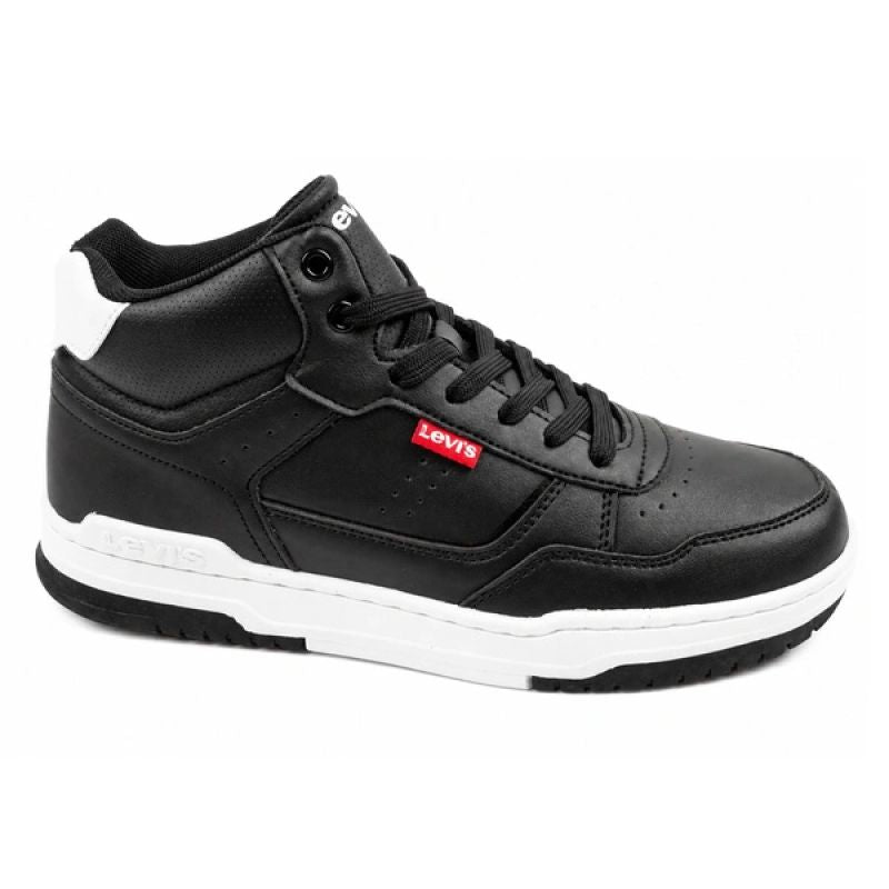 Levi's John SE black high-top sports shoes for kids