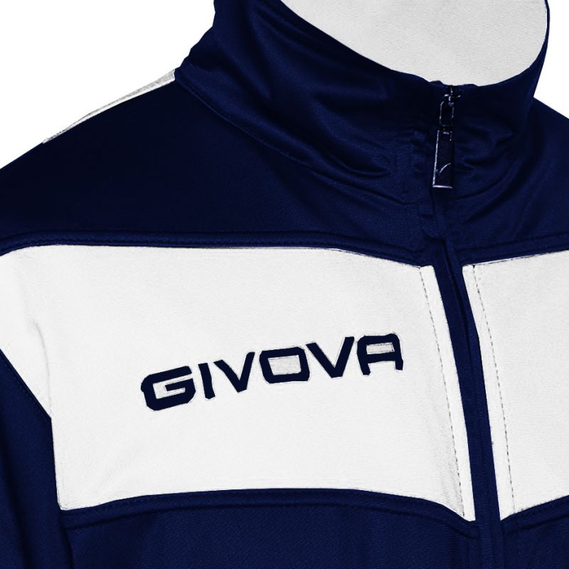 Tracksuit Givova Visa navy blue white 0403 Clothing/Football/Mężczyźni/Joma Givova