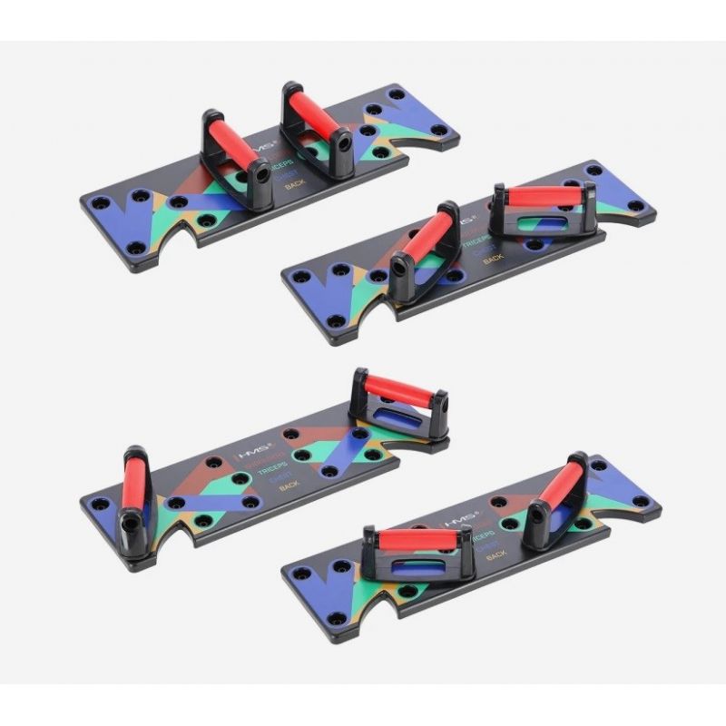 HMS PU10 multifunctional push-up board red In preparation Your Sports Performance