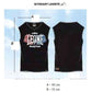 Men's tank T-shirt LEONE LSM979/S16 black "L" In preparation Your Sports Performance