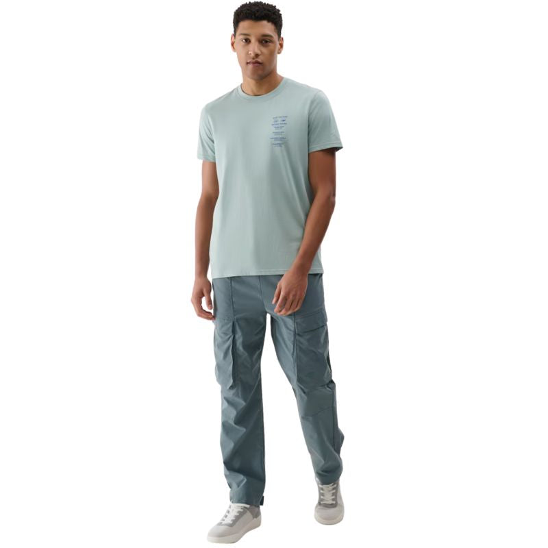 Men's T-shirt 4F M2536 mint 4FRSS24TTSHM2536 47S To be categorized Your Sports Performance