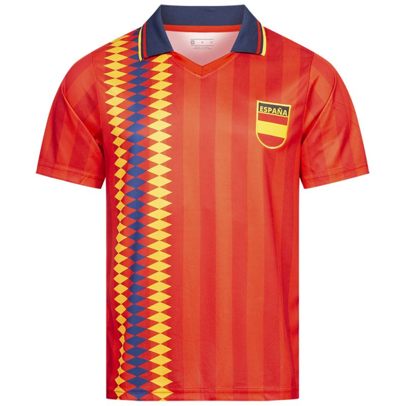 Jelex "Retro History" La Roja Spanish National Team Football Jersey - JLX-356