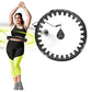 Plus size hula hoop HMS HHW12 with studs and weight, black In preparation Your Sports Performance
