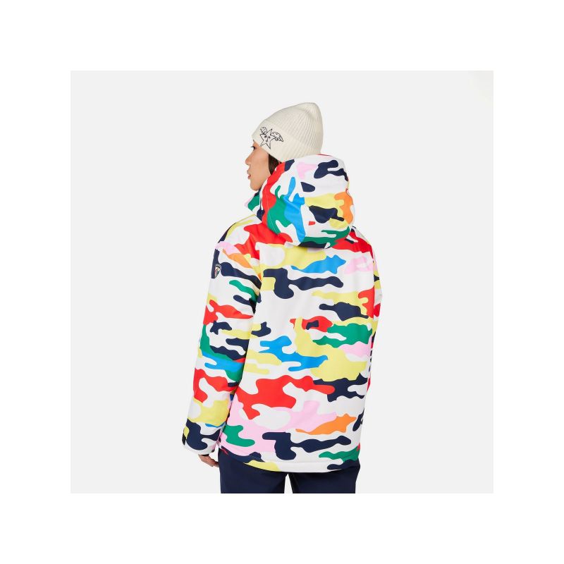 ROSSIGNOL W JCC VALTHOR JKT women's ski jacket, multicolor