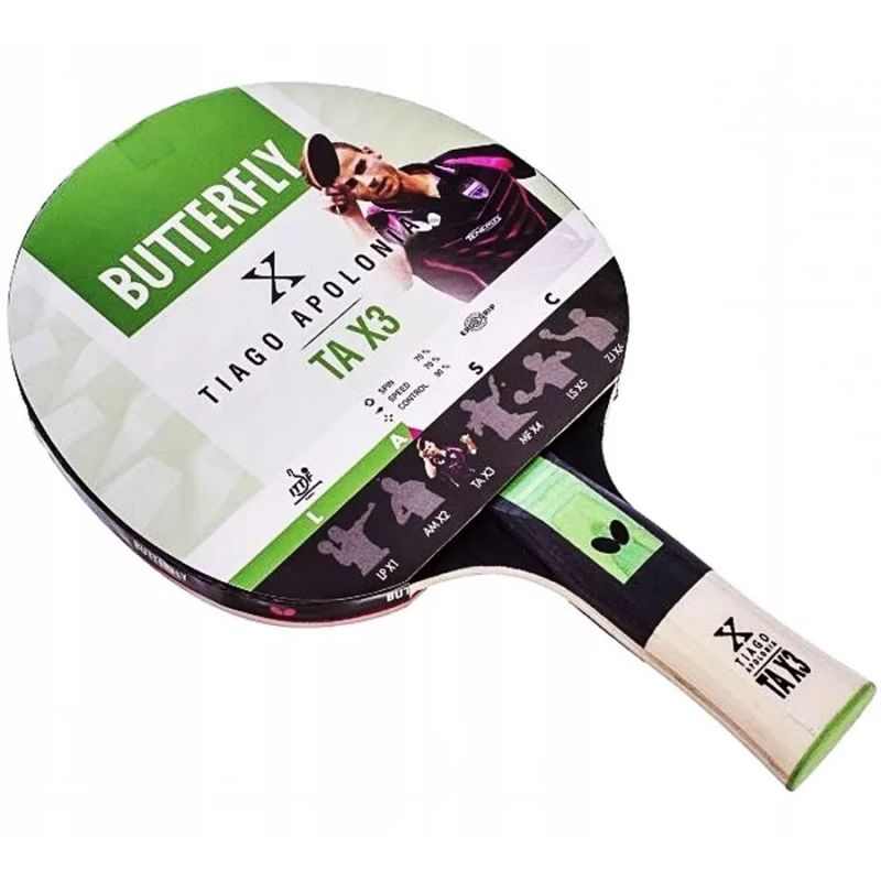 Butterfly Tiago Apolonia TAX3 racket S848637 Accessories/Rackets and accessories Your Sports Performance