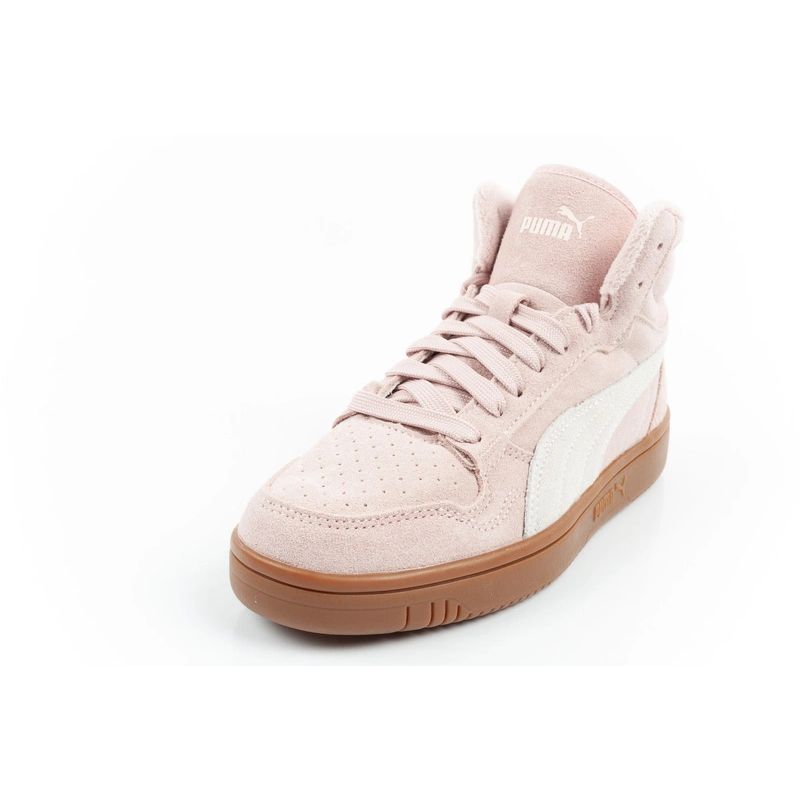 Puma Reb-L Mid women's sports shoes powder pink ankle boots for winter In preparation Your Sports Performance