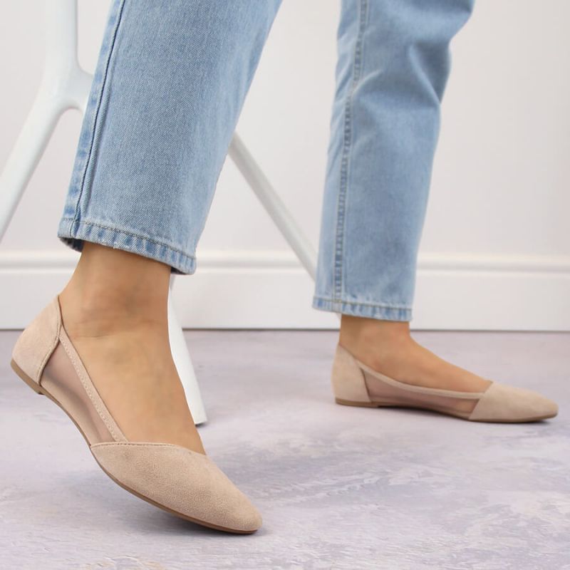 Ballerina Spitz Jezzi W EVE59B beige Footwear/Lifestyle Your Sports Performance