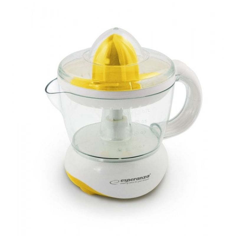 Esperanza Clementine EKJ001Y slow citrus juicer (25W; 0.75l; yellow) AGD - Produkty/Wyciskarki do cytrusów Your Sports Performance