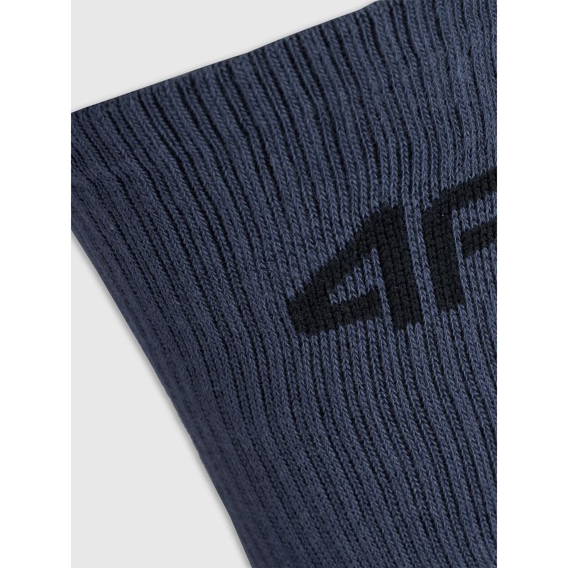 Boys' casual ankle socks (4-pack) 4F 4FJWAW25USOCM390-90S *Kategoria tymczasowa Your Sports Performance
