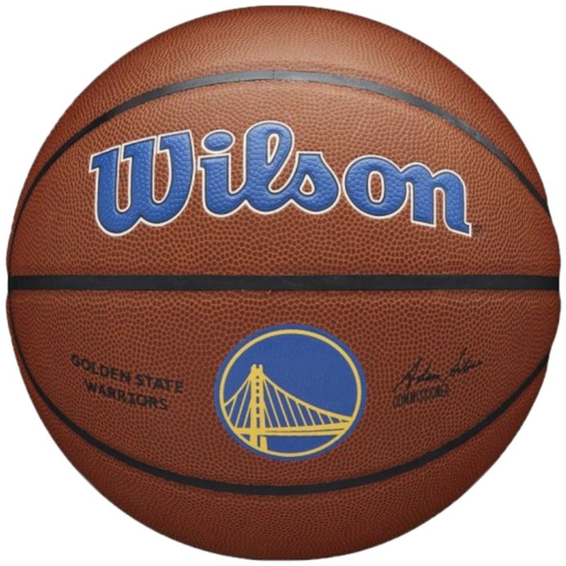 Ball Wilson Team Alliance Golden State Warriors Ball WTB3100XBGOL Accessories/Balls/Basketball Your Sports Performance