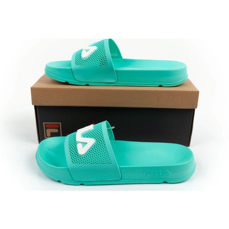 Fila women's sports flip-flops Morro comfortable green slippers for the pool Fila