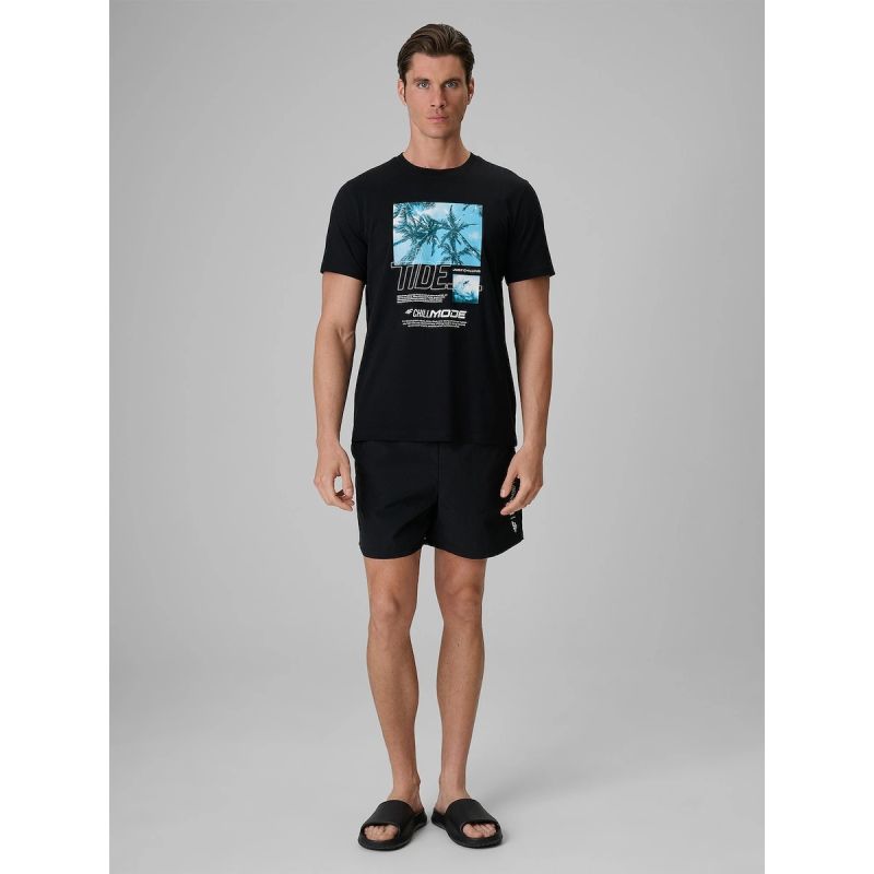 Men's regular printed T-shirt 4F 4FRSS26TTSHM4321-20S 4f