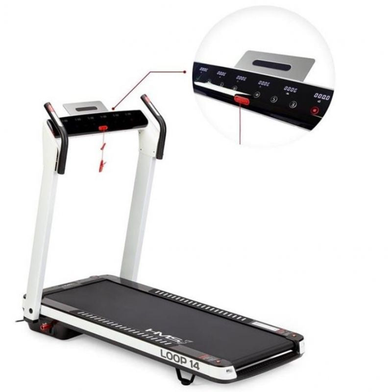 HMS LOOP14 electric treadmill 1-14 km/h In preparation Your Sports Performance