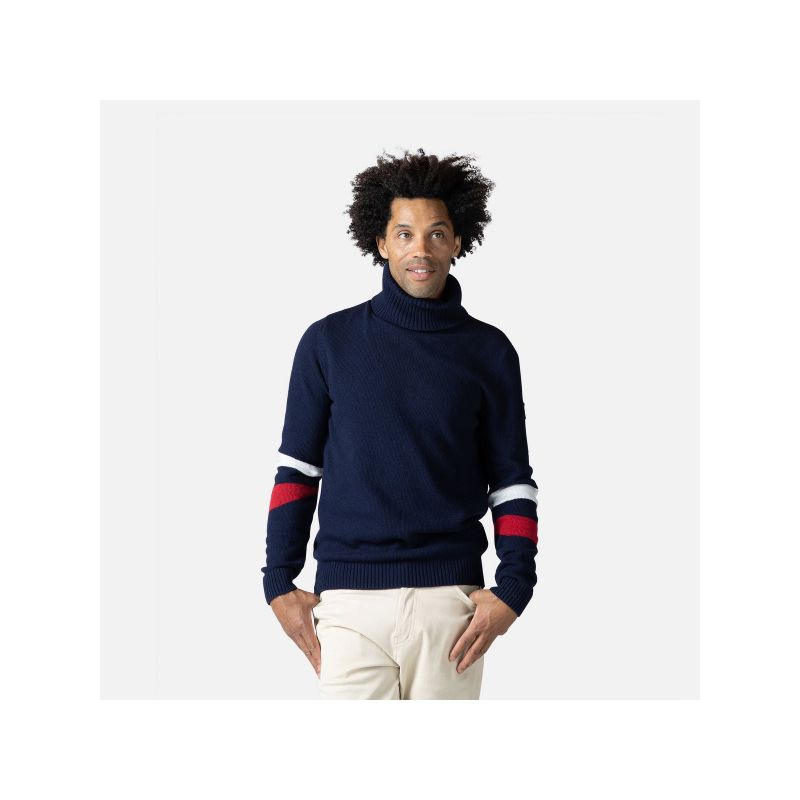 Rossignol Signature Rl Knit Navy Blue Sweater Import z PMSport Your Sports Performance