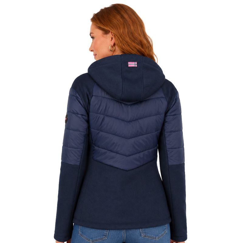 Women’s Fleece Jacket Geographical Norway TRENDY NAVY DB LADY 024 (WY7171F/GN-NAVY)