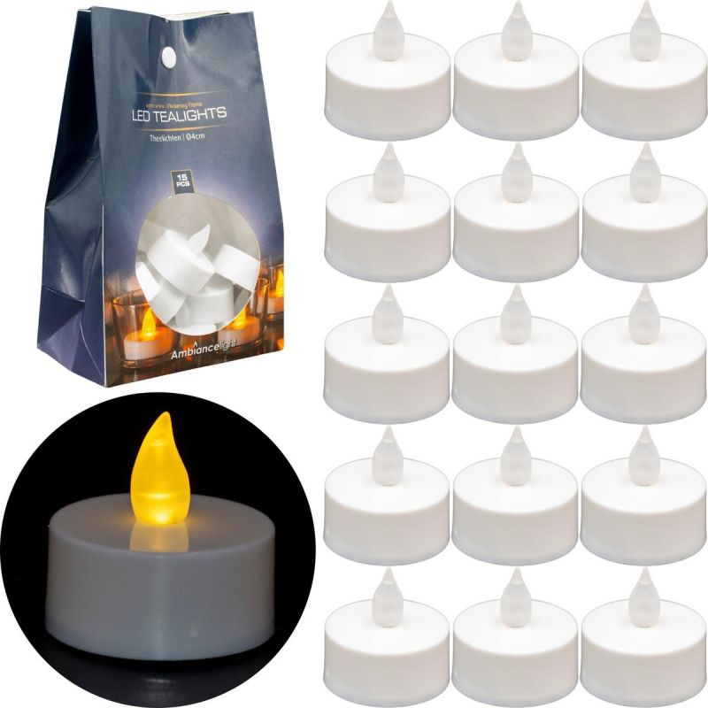 SET OF 15 LED TEA LIGHT CANDLES Home and Garden/Equipment Your Sports Performance
