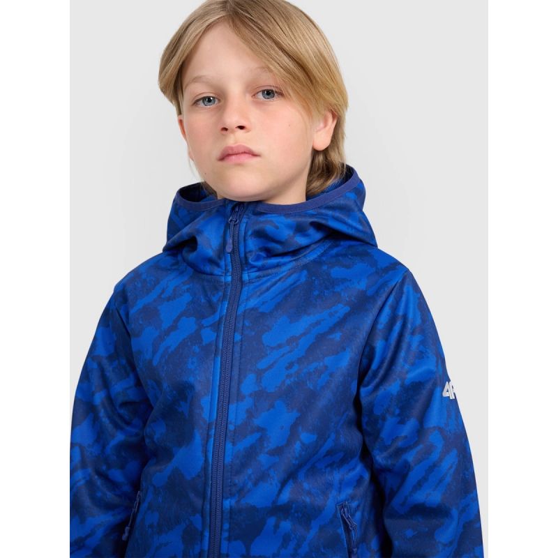 Softshell jacket, windproof membrane 5000, boys 4F 4FJRAW25TSOFM508-90A Clothing Your Sports Performance