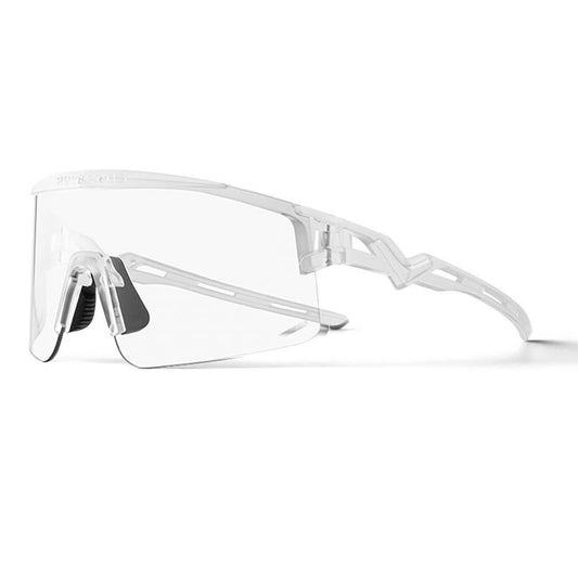 Rockbros Photochromic Cycling Glasses with UV Protection and Corrective Insert - White Import z Action/Rowery i akcesoria/Okulary Your Sports Performance