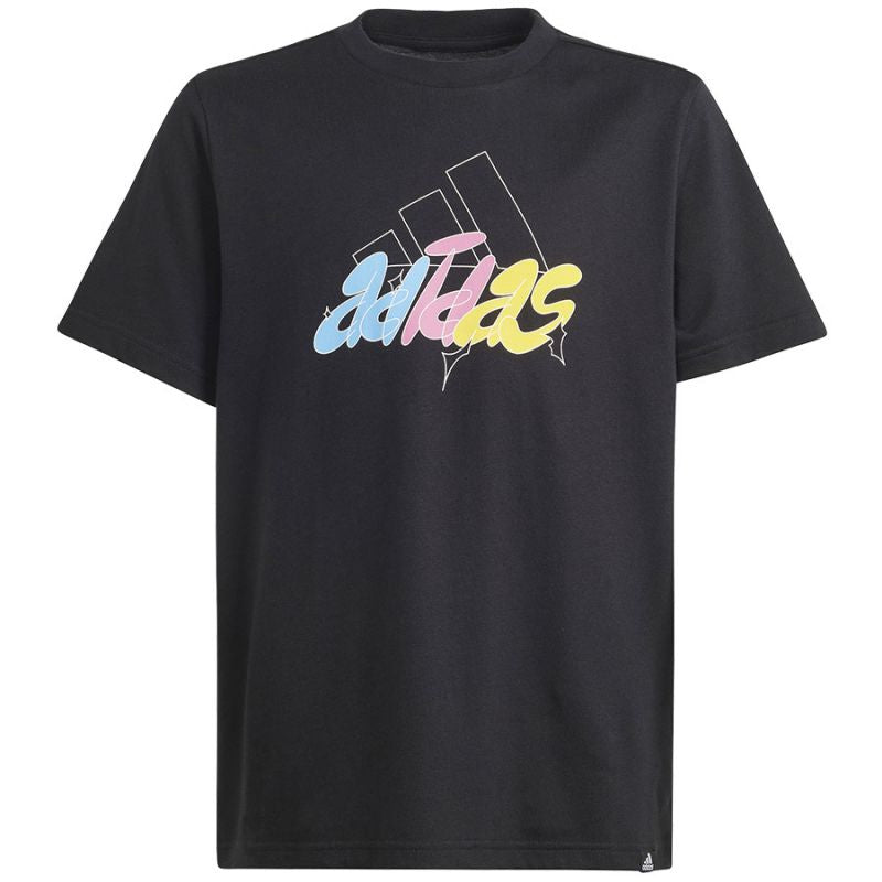 Adidas GFX Illustrated Jr T-shirt IR5757 Clothing/Lifestyle/T-shirts Adidas