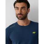 Men's trekking t-shirt made of bamboo fiber 4F 4FRAW26TFTSM2686-32S