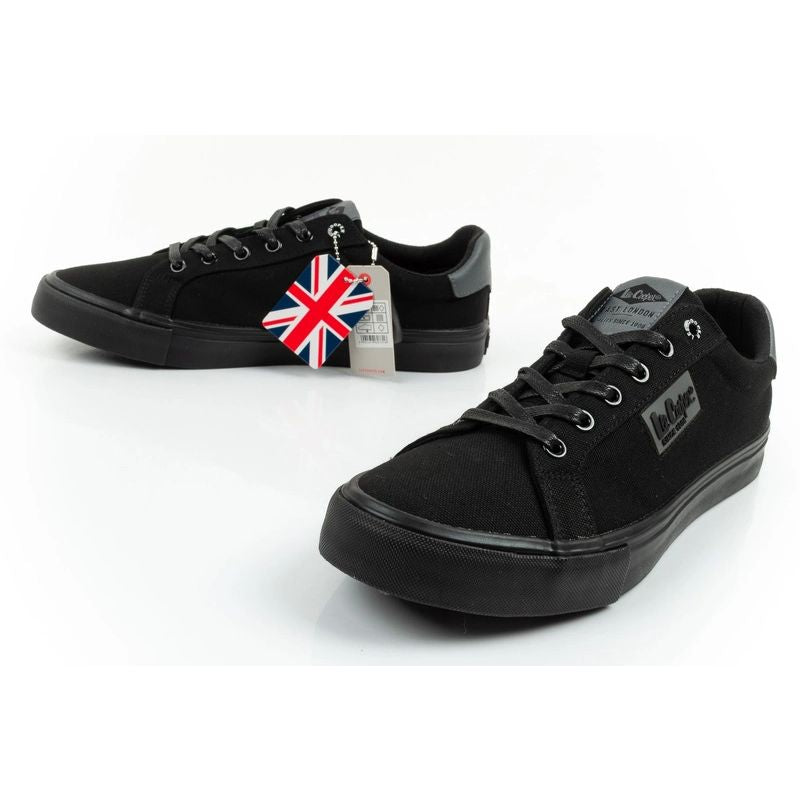 Lee Cooper men's sports shoes sneakers fashionable black comfortable