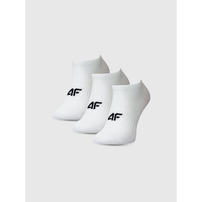 Girls' casual ankle socks (SET OF 3) 4F 4FJWMM00USOCF496-10S *Kategoria tymczasowa Your Sports Performance