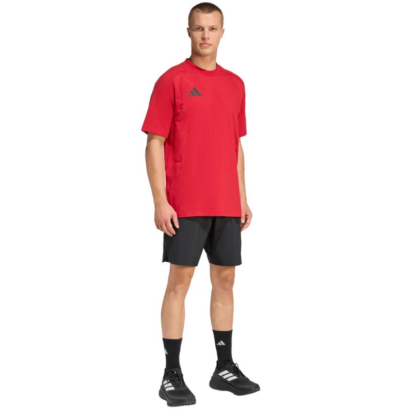 Men's adidas Tiro 26 Travel Tee red KD1121
