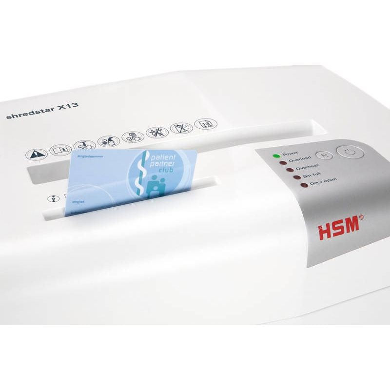 HSM Shredstar X13 Shredder, 23L 4x37 mm Urządzenia biurowe/Niszczarki Your Sports Performance