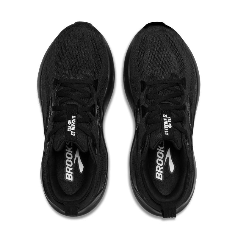 Glycerin GTS 22 men's running shoes for asphalt, black, wide, 2E Brooks/Buty Your Sports Performance