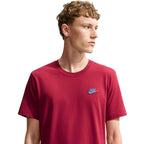 Nike Club Tee Men's T-Shirt Red AR4997 608