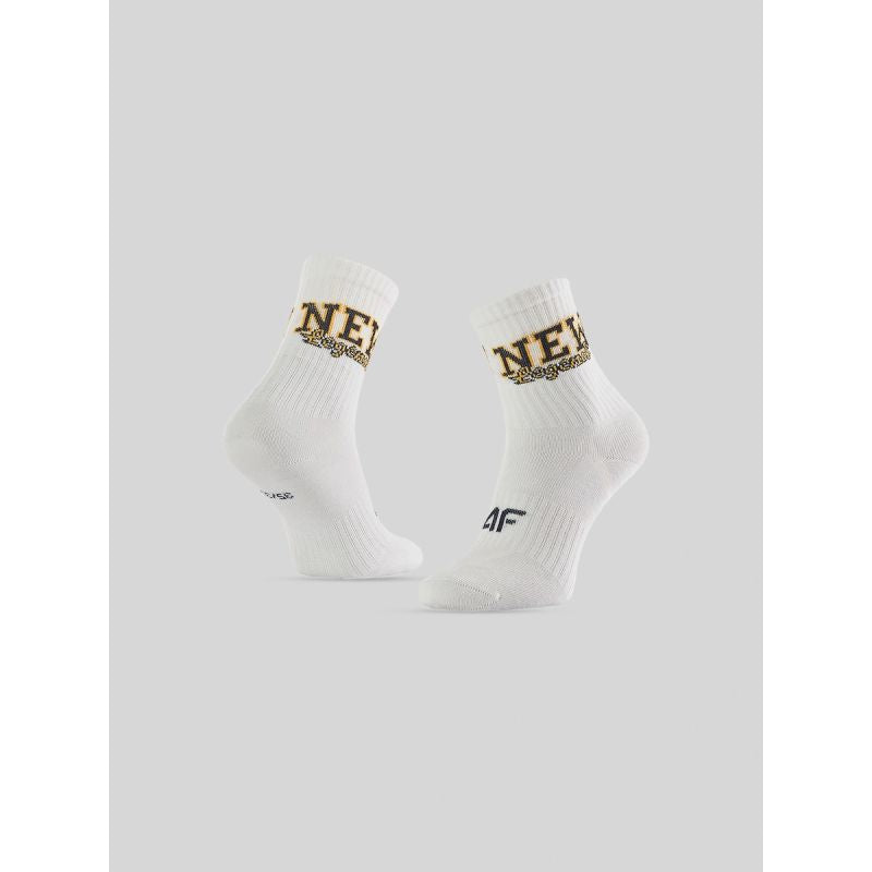 Long Boys’ Socks (2-Pack) 4F 4FJRAW26USOCM0896-90S