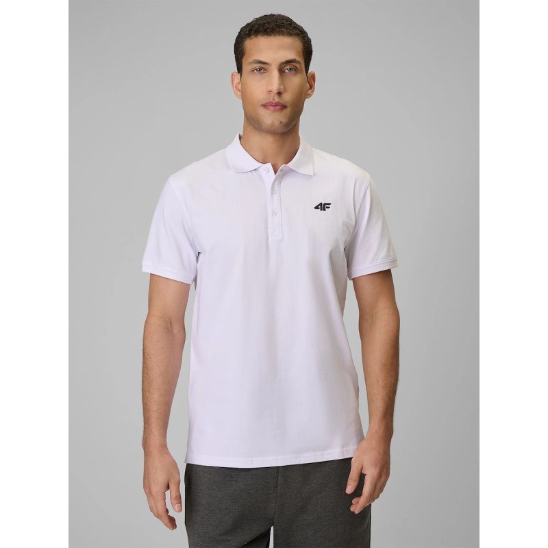 Men's regular polo shirt 4F 4FRMM00TPTSM0939-10S