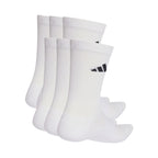 adidas Cushioned Crew Essentials Socks 6-Pack, White KE5498