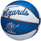 Wilson Team Retro Washington Wizards Mini Ball WTB3200XBWAS basketball Accessories/Balls/Basketball Your Sports Performance